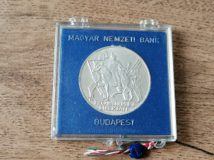 200 forint 1976 II. Rákóczi Ferenc ezüst MNB tokban BU
