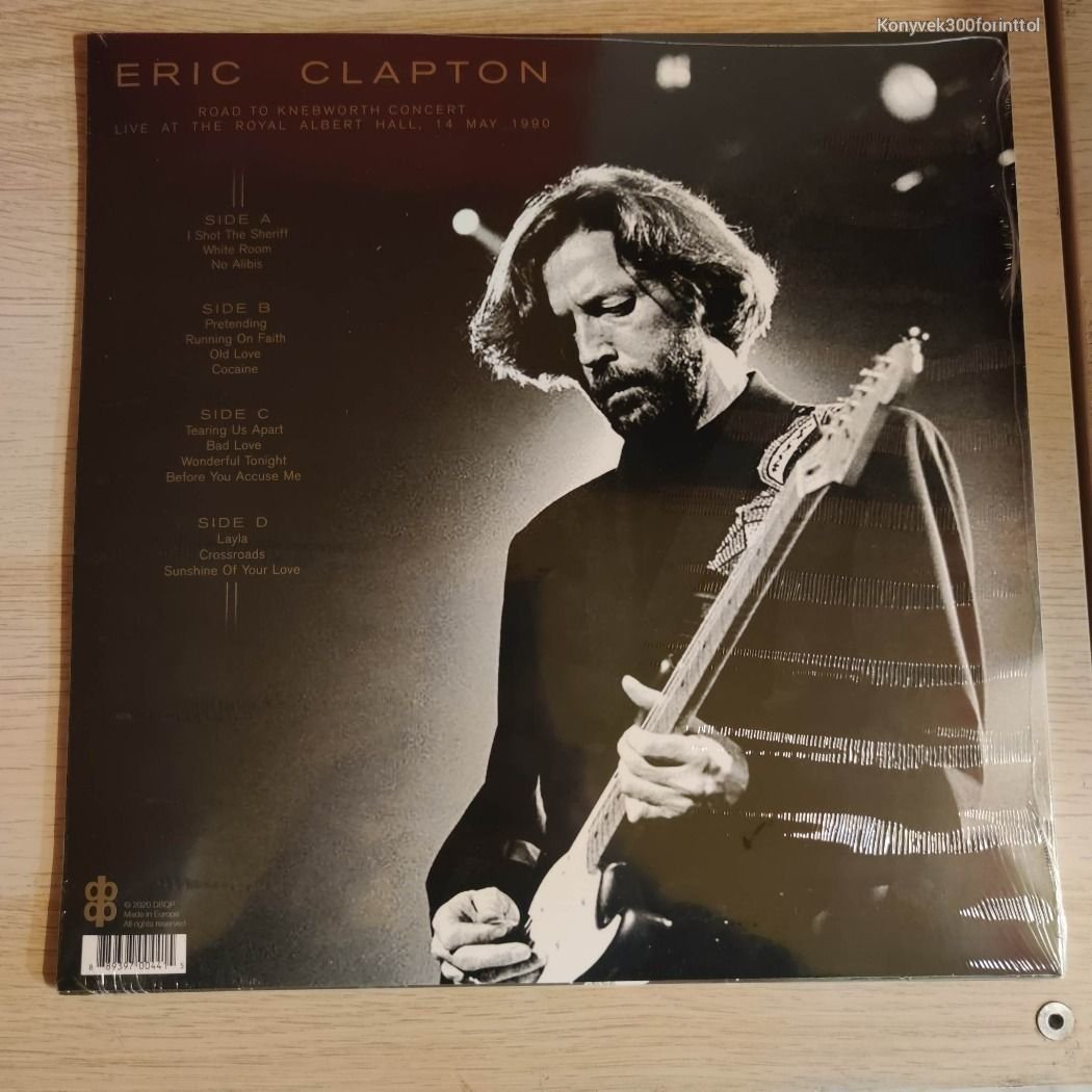 Eric Clapton - Road To Knebworth Concert: Live At The Royal Albert Hall, 14  May 1990