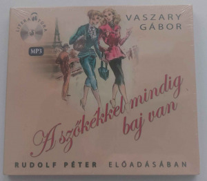 Vaszary Gábor - A szőkékkel mindig baj van - Hangoskönyv MP3 CD Rudolf Péter előadásában BONTATLAN