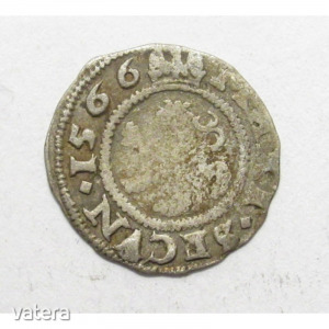 Ausztria, I. Miksa Weiss-Pfennig 1566 - Kuttenberg F, 0.33g