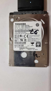 Toshiba 2.5 500GB 5400rpm 8MB SATA2 (MQ01ABF050) 2,5 HDD, 1 Ft-ról 4.