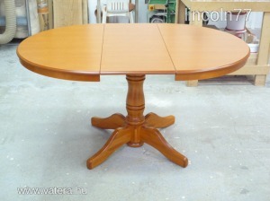 Új 110 cm-es KÖR étkező asztal több színben, méretben, egyedi asztalos termék a Reizner Bútor-tól