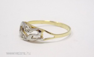 Női arany gyűrű (ZAL-Au 78275)