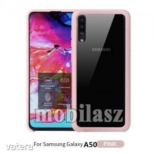 SAMSUNG Galaxy A30s, Galaxy A50, Galaxy A50s, OTT! TRANSPARENT mobiltok, Rózsaszín
