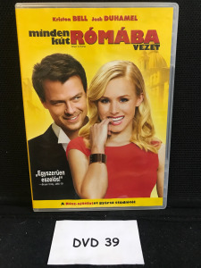 szép állapotú DVD 39 Minden kút Rómába vezet - Kristen Bell, Josh Duhamel