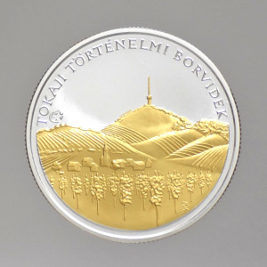 2008  Tokaj  ezüst 5000 Forint  ( részben aranyozott )  BU  -SV253