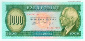 1992 1000 forint D  UNC