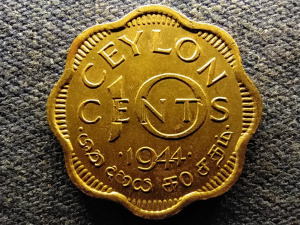 Sri Lanka VI. György (1936-1952) 10 cent 1944 (id69589)
