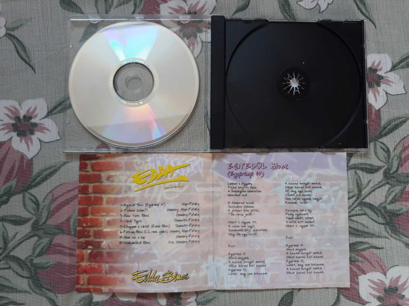 Locomotiv GT LOKSI TESZTLEMEZ PRÓBANYOMAT PRESSER OMEGA DUPLA BAKELIT 1980+ EDDA BLUES 1995.CD