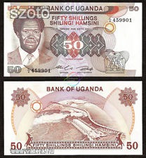 Uganda 50 Shilingi bankjegy (UNC) 1985