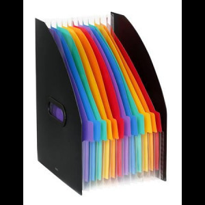 Viquel Rainbow Class 12 részes iratpapucs fekete  (011167-05 / IV111187) (IV111187)