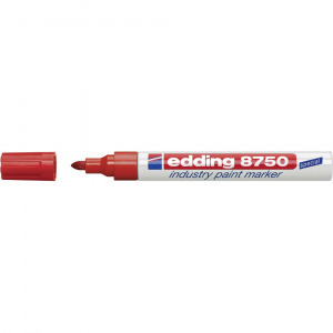 Edding 4-8750002 E-8750 Lakk jelölő Piros 2 mm, 4 mm 1 db/csomag