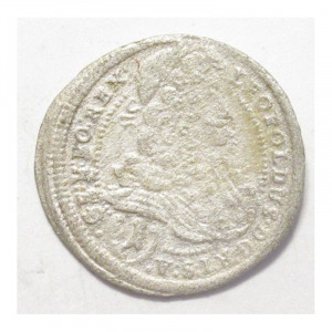 Ausztria, I. Lipót 1 krajcár 1697 - Bécs EF, 0.68g