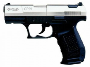 Walther CP99 légpisztoly, nikkelezett szánnal