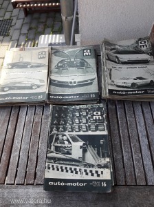 Autó-motor magazin 1963-88 67db (egyesével is eladók)