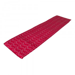 Napozó matrac, textil, piros, Bedora 50 x 175 cm