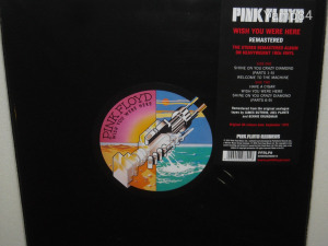 PINK FLOYD WISH YOU WERE HERE Vinyl LP ÚJ gyári bontatlan