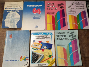 COMMODORE 64 128 PLUS4 16 könyvcsomag - COMMODORE könyv - 1001 sorozat