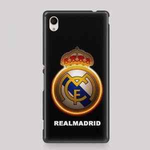 Real Madrid mintás Sony Xperia M2 tok hátlap