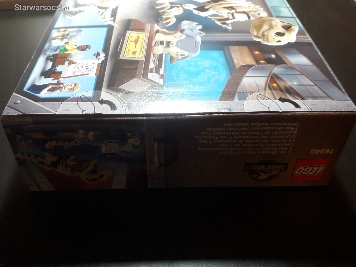 LEGO Jurassic World 76940 - La Mostra dDel Fossile di Dinosauro T. Rex