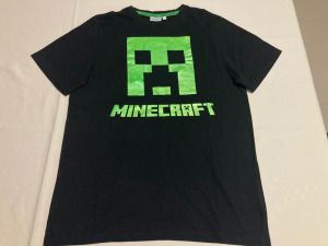 C&A-s kisfiú póló Minecraft-os mintával 170/176-os  méretben Kép