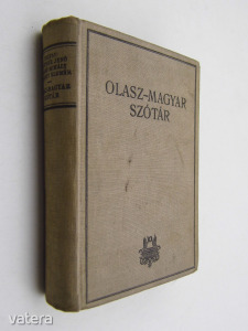 Koltay-Kastner Jenő: Olasz-Magyar szótár / 1938 (*213)