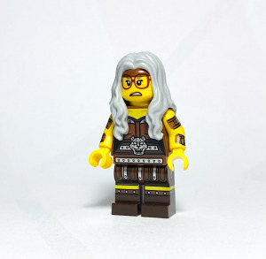 Sherry Scratchen-Post EREDETI LEGO minifigura - 71023 The LEGO Movie 2 - Új