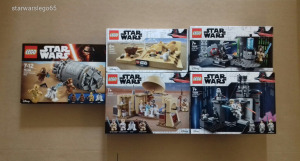  Egy új remény  1977:  ÖTFÉLE Star Wars LEGO 75136 + 75229 +75246 + 75270 + 40451