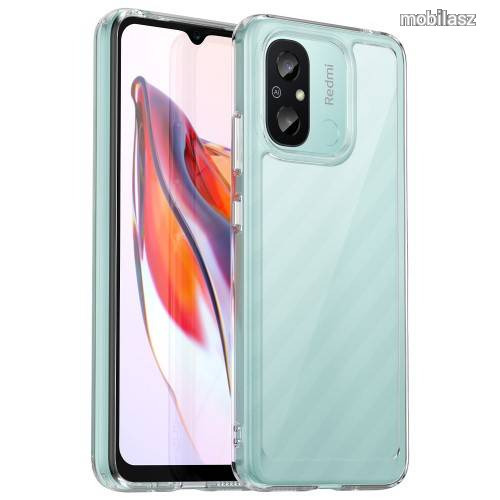 MOJIA Custodia Flip Portafoglio In PU Per Xiaomi Redmi 12C / 11A / Poco C55 - Blu, Con Supporto E 3 Slot Carte