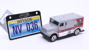 Matchbox Across America - International Armored Car - NEVADA