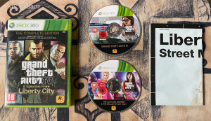 XBOX 360 játék - GTA 4 - Grand Theft Auto 4  : The Complete Edition