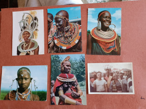 Kenyai képeslapok+fénykép