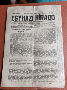 Egyházi híradó 1933