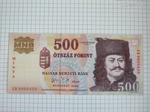 2006 MINTA 500 forint UNC - EB 0000439