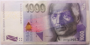 Szlovákia 1000 korona 2005 VF 1.