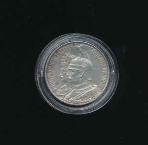 Poroszország 2 márka 1901, II. Vilmos császár, Poroszország 200 éve, ezüst pénzérme