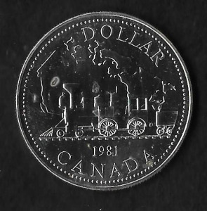 1981. Kanada , 1 Dollár  alkalmi  érme   ( Ag )
