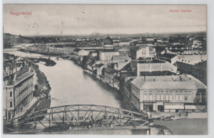 Nagyvárad - Körös részlet / látkép, 1912