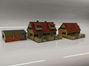 TT méretű előkertes iker családi házak garázzsal