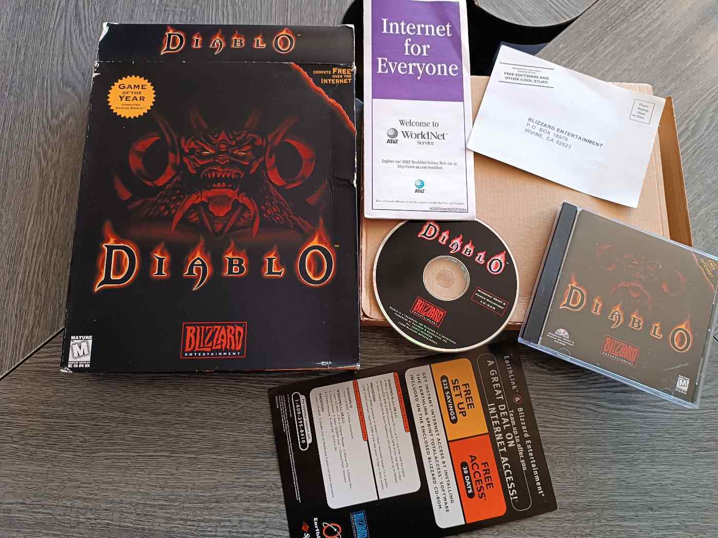 DIABLO 1 | complet big box PC FR Edition