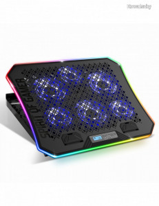 Spirit Of Gamer AirBlade 1200 RGB Notebook cooler Black SOG-VE1200
