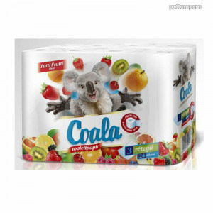 Coala 24db-os 3 rétegű WC Papír Tutti frutti illattal