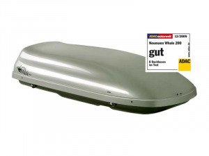 NEUMANN Whale 200 tetőbox - fényes ezüst -