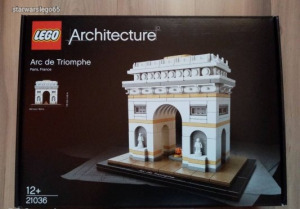 Új -  BONTATLAN Lego Architecture  21036 a DIADALÍV Párizsból