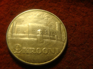 Észtország nagy ezüst 2 korona 1930 12 gramm  30 mm