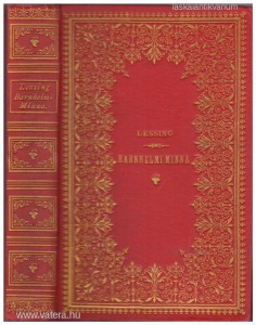 Lessing: Barnhelmi Minna vagy a katonaszerencse - vígjáték 5 felvonásban  (1889.)