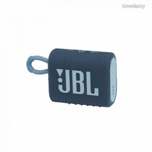 JBL Go 3 Bluetooth Portable Waterproof Speaker Blue JBLGO3BLU