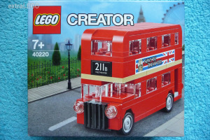 Lego Creator 40220 Mini London Bus Bontatlan,Új!!!
