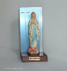 Lourdes  Szűz Mária (meghosszabbítva: 3257386133) - Vatera.hu Kép