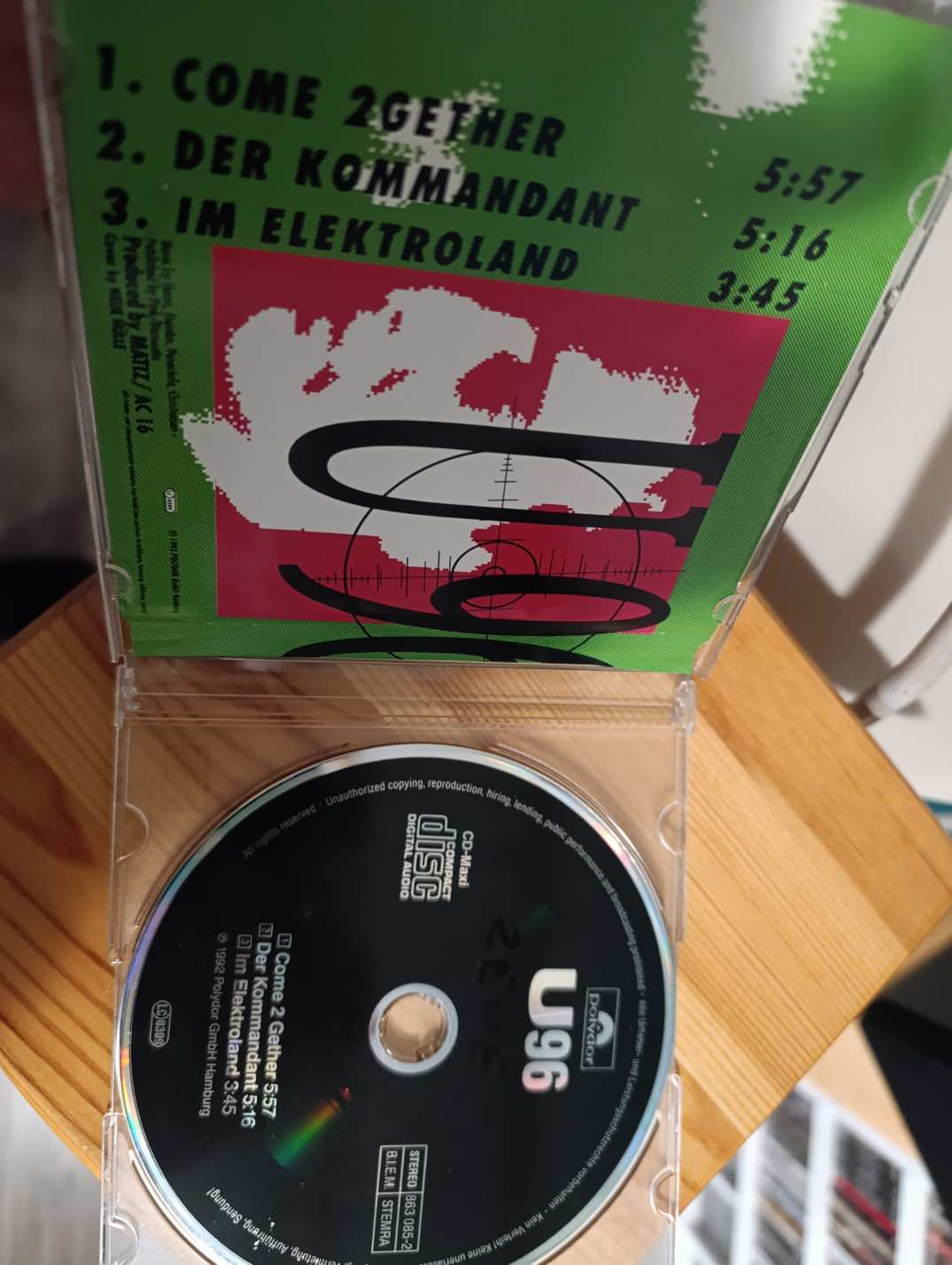 U96 Come 2gether / Der Kommandant cd